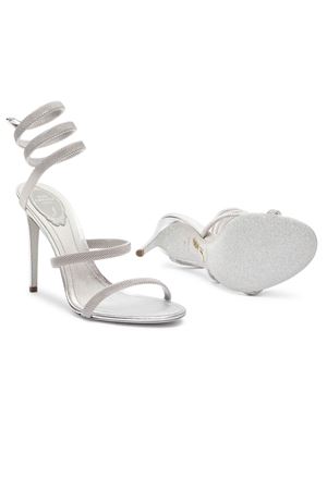 Trigold Cleo Silver Sandal 105 RENE CAOVILLA | C12383105NA01L001SILVER